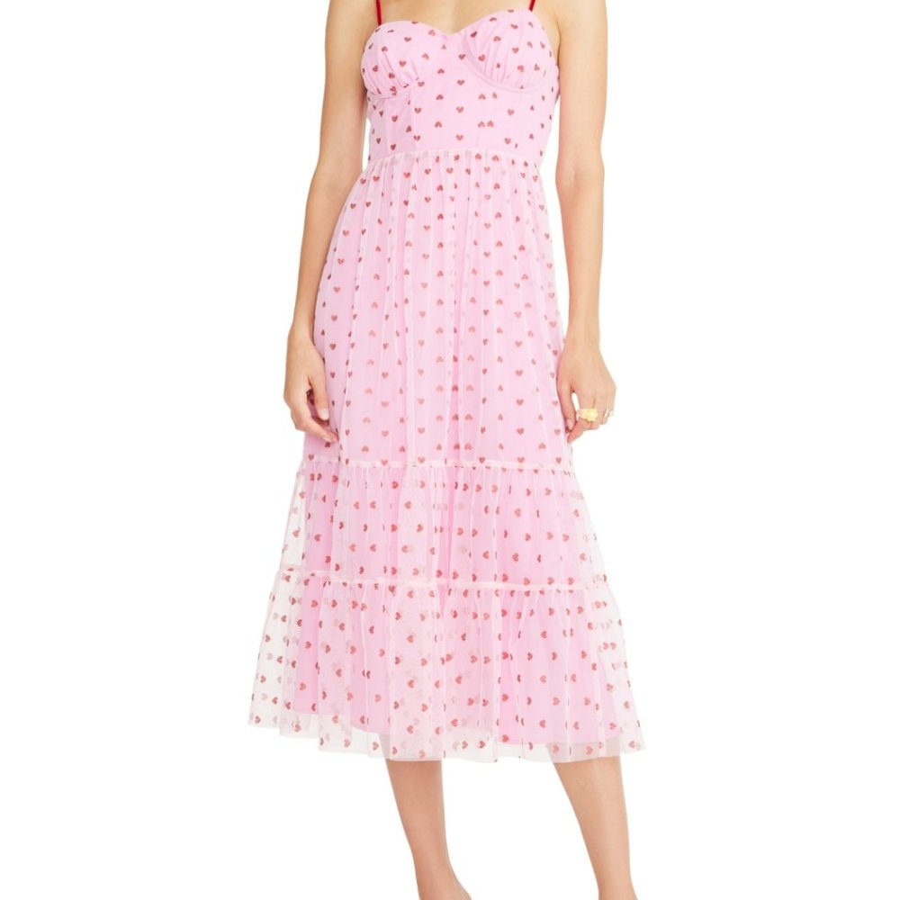 Betsey Johnson Heart Dress Size 6